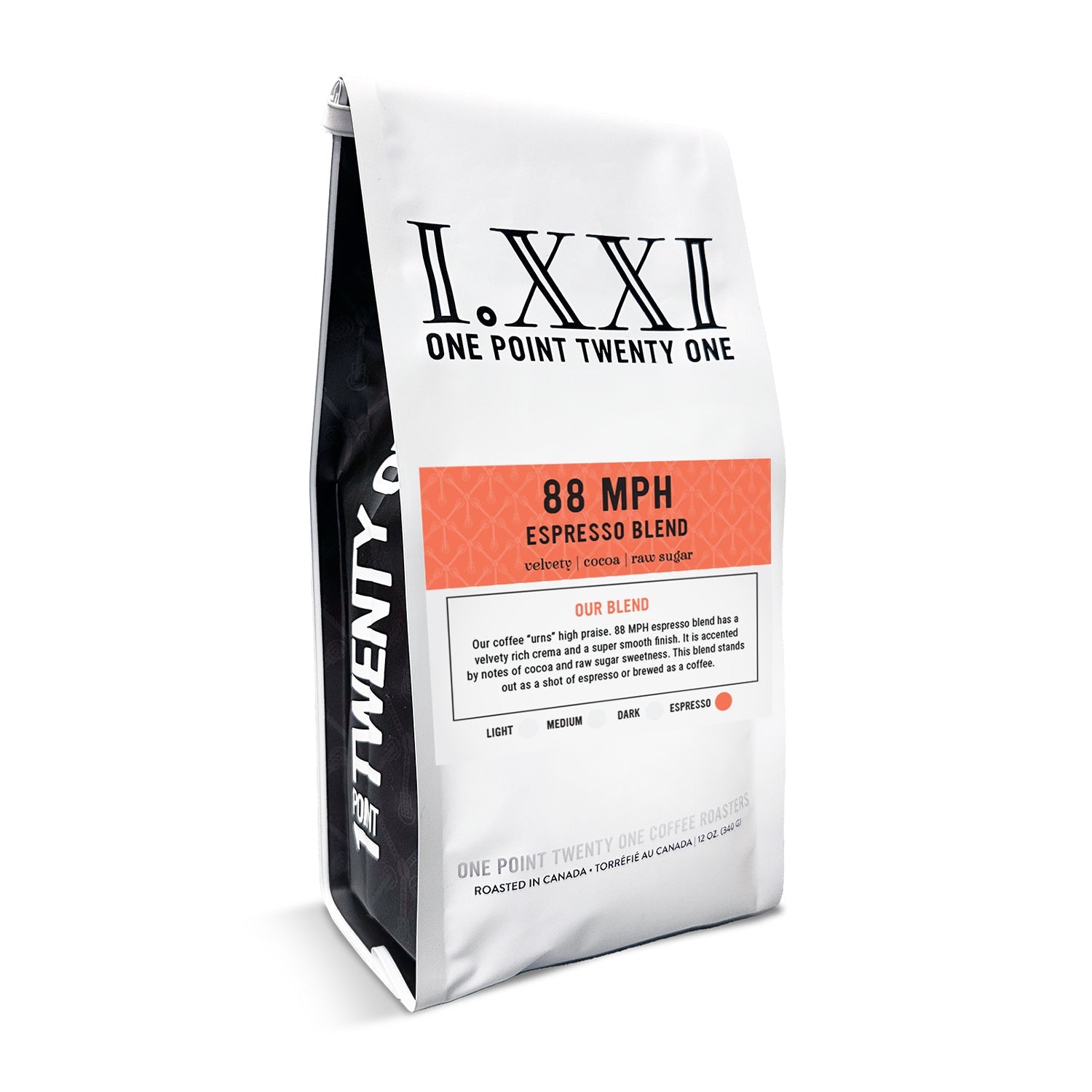 88 MPH Espresso Blend Whole Bean Coffee, 12 oz. – One Point
