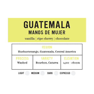 Guatemala Manos de Mujer